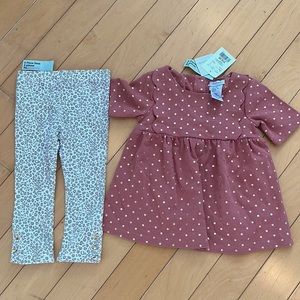 Tahari baby 2 piece set size 18-24 months, brand new with tags